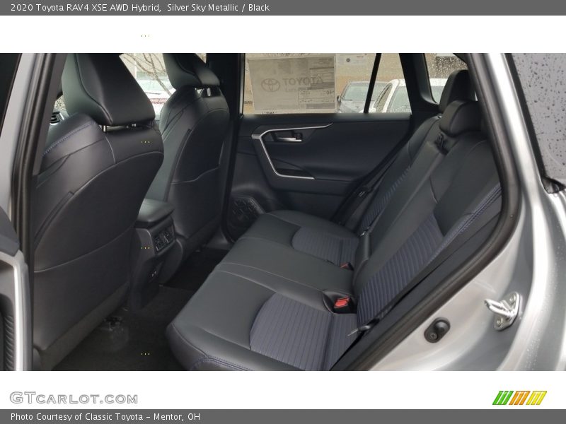 Rear Seat of 2020 RAV4 XSE AWD Hybrid