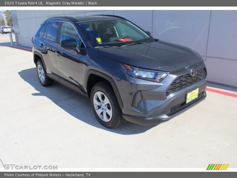 Magnetic Gray Metallic / Black 2020 Toyota RAV4 LE