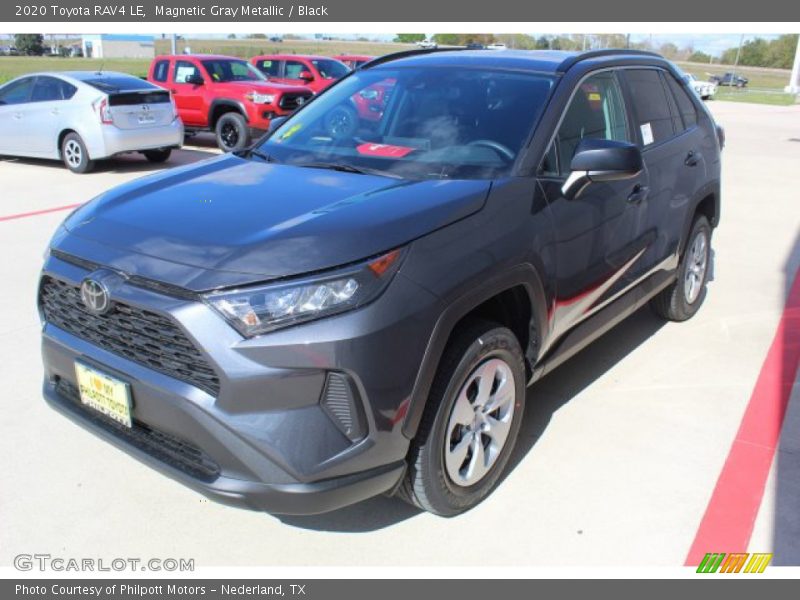 Magnetic Gray Metallic / Black 2020 Toyota RAV4 LE