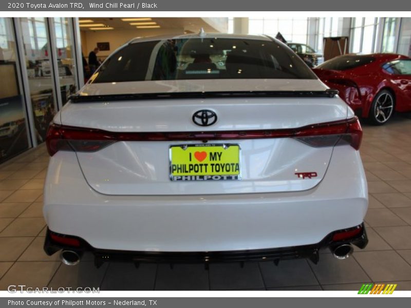 Wind Chill Pearl / Black 2020 Toyota Avalon TRD