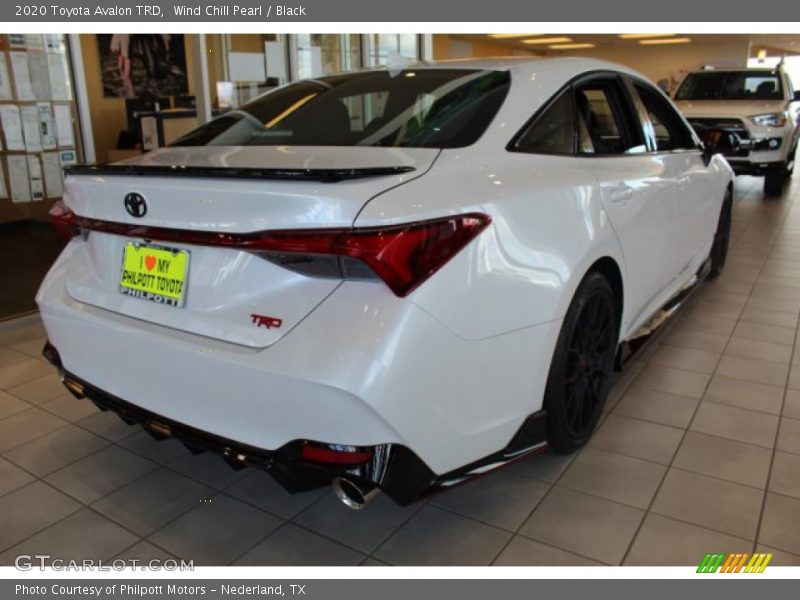 Wind Chill Pearl / Black 2020 Toyota Avalon TRD