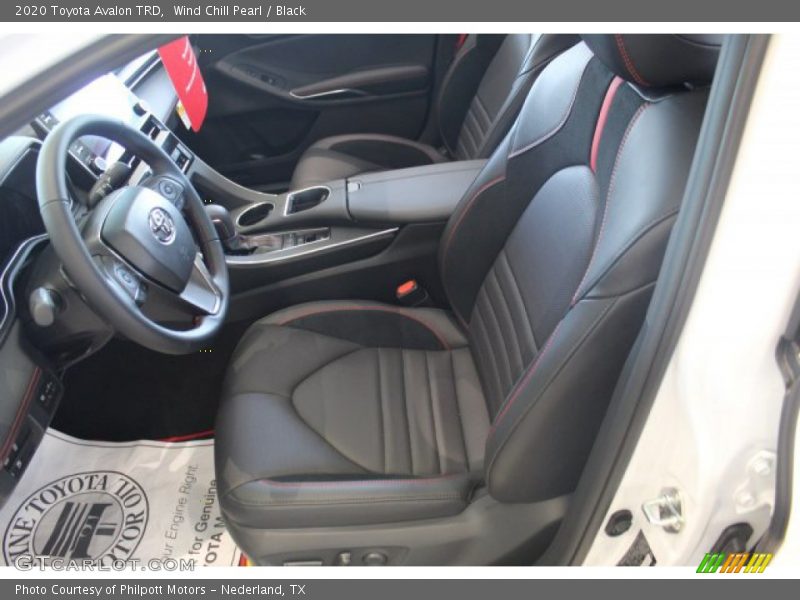 Wind Chill Pearl / Black 2020 Toyota Avalon TRD