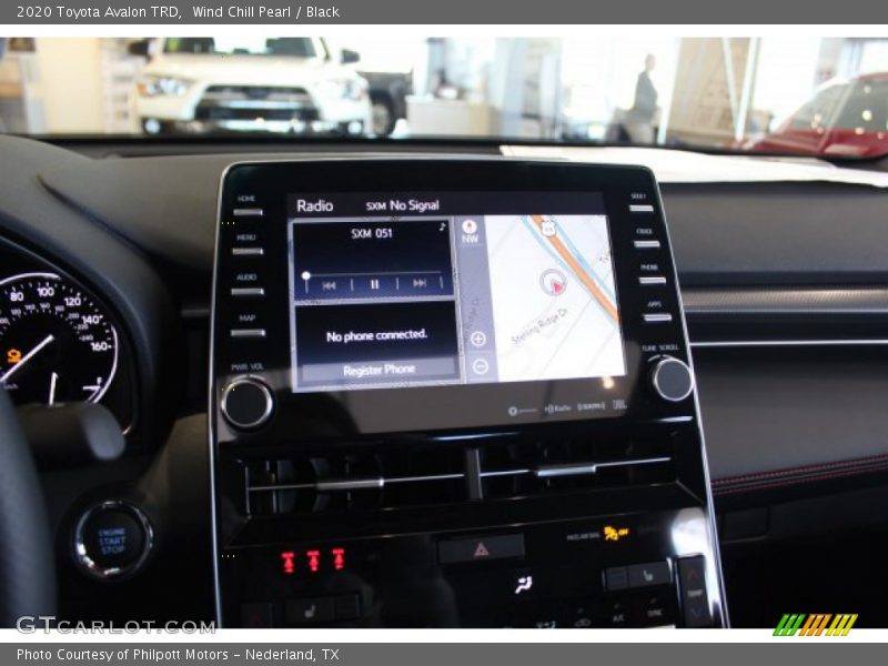 Wind Chill Pearl / Black 2020 Toyota Avalon TRD