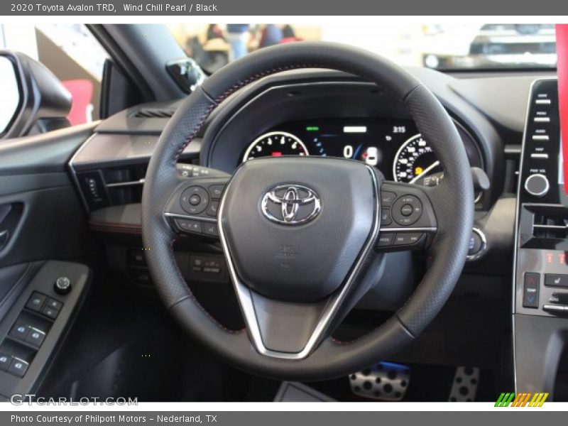 Wind Chill Pearl / Black 2020 Toyota Avalon TRD