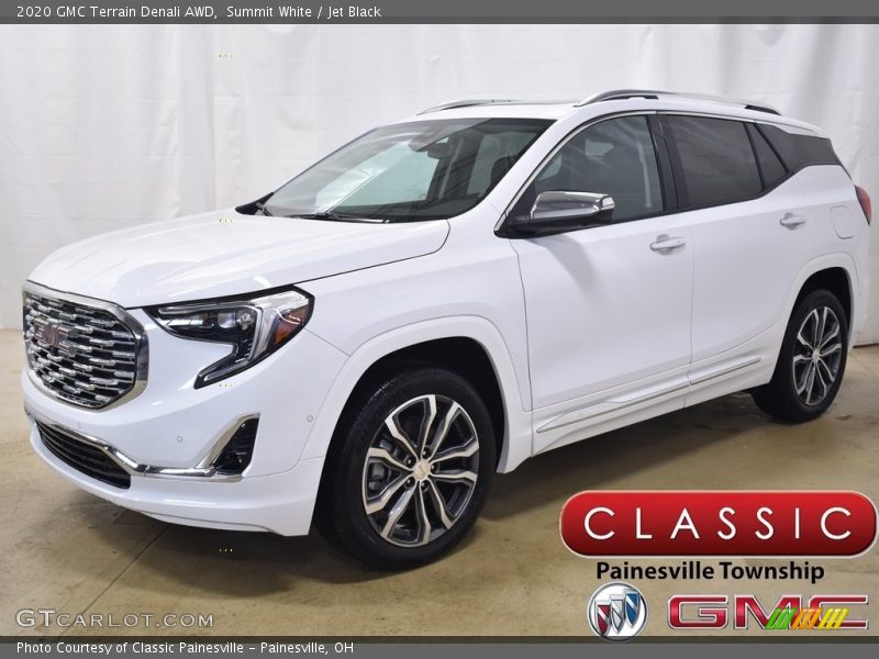 Summit White / Jet Black 2020 GMC Terrain Denali AWD