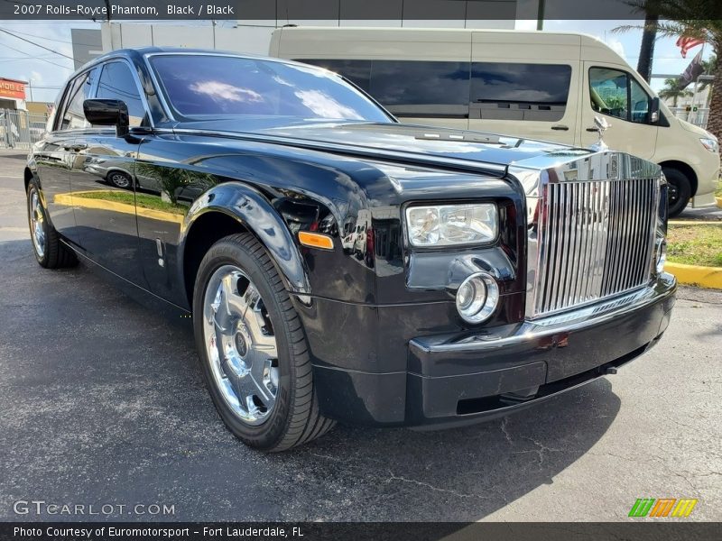 Black / Black 2007 Rolls-Royce Phantom