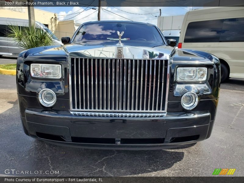 Black / Black 2007 Rolls-Royce Phantom