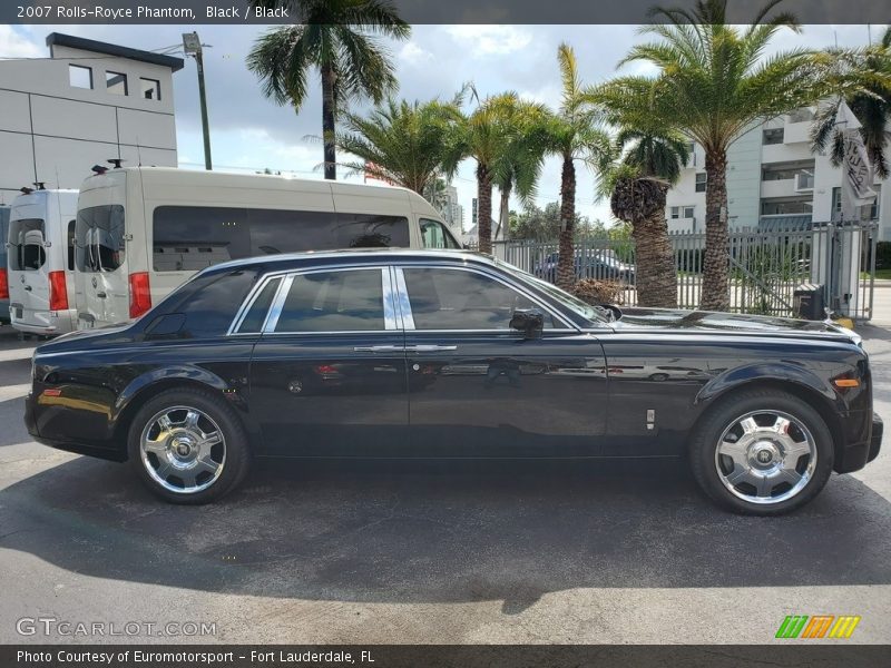 Black / Black 2007 Rolls-Royce Phantom