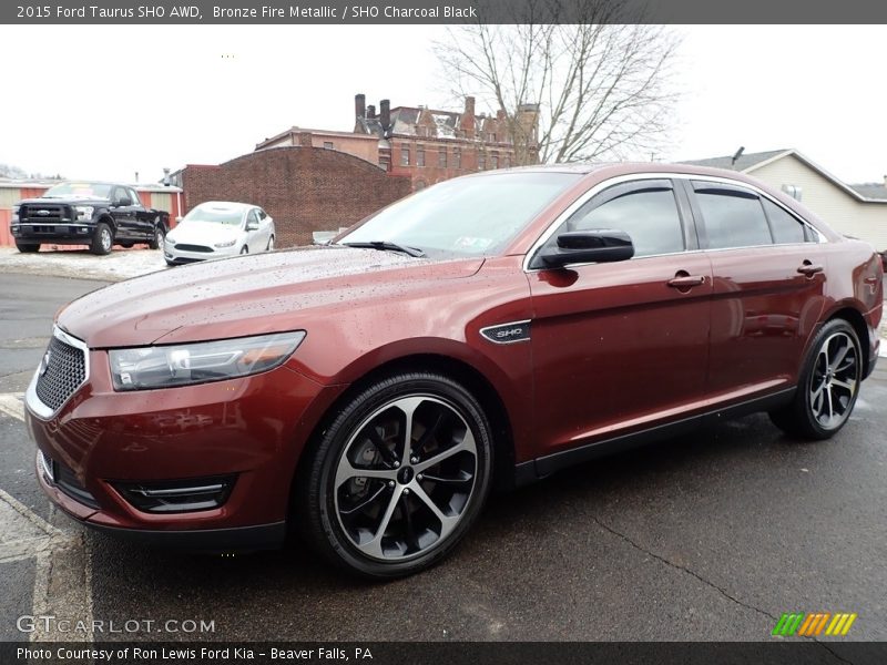  2015 Taurus SHO AWD Bronze Fire Metallic