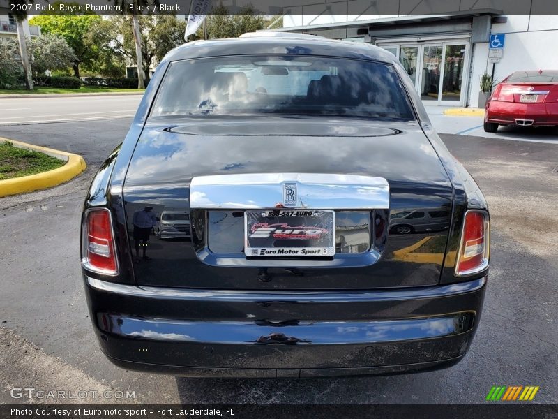 Black / Black 2007 Rolls-Royce Phantom