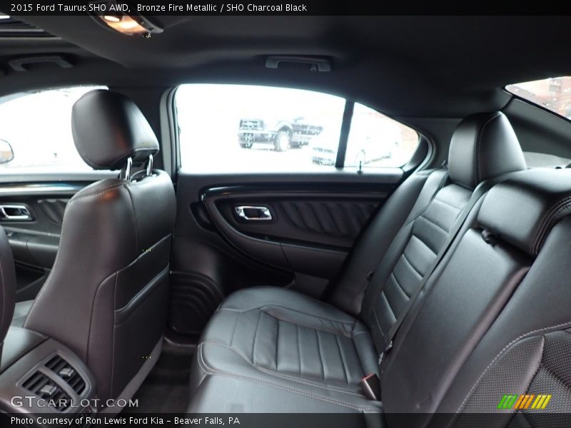 Rear Seat of 2015 Taurus SHO AWD