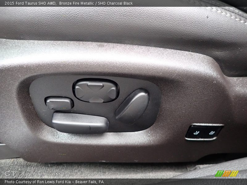 Bronze Fire Metallic / SHO Charcoal Black 2015 Ford Taurus SHO AWD