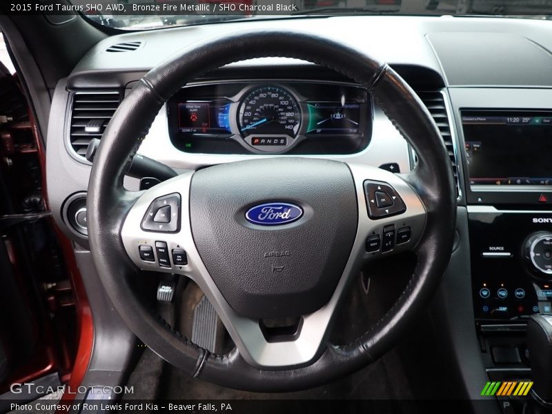  2015 Taurus SHO AWD Steering Wheel
