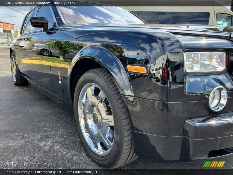 Black / Black 2007 Rolls-Royce Phantom