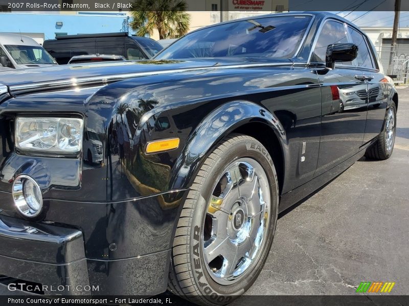 Black / Black 2007 Rolls-Royce Phantom