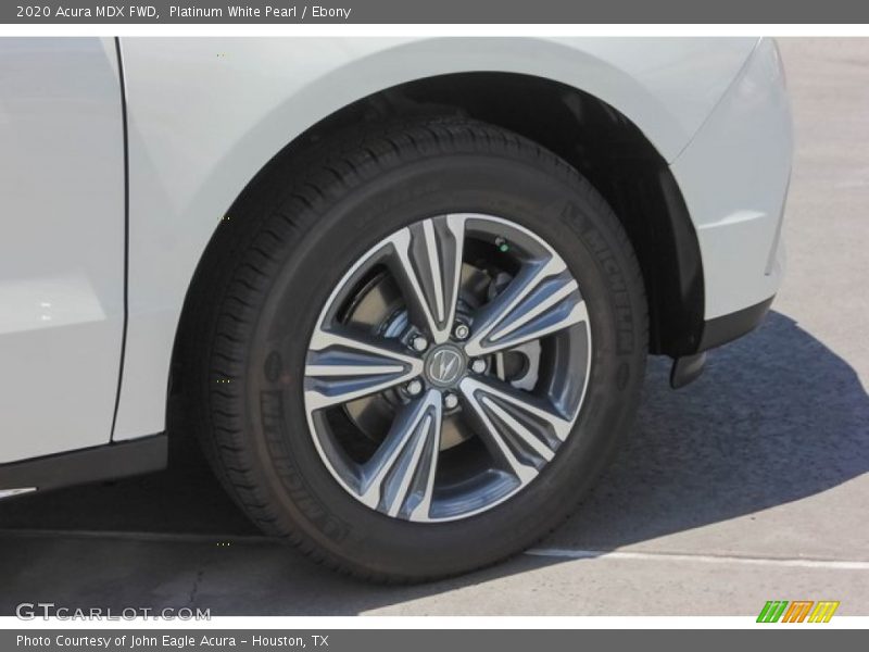 Platinum White Pearl / Ebony 2020 Acura MDX FWD