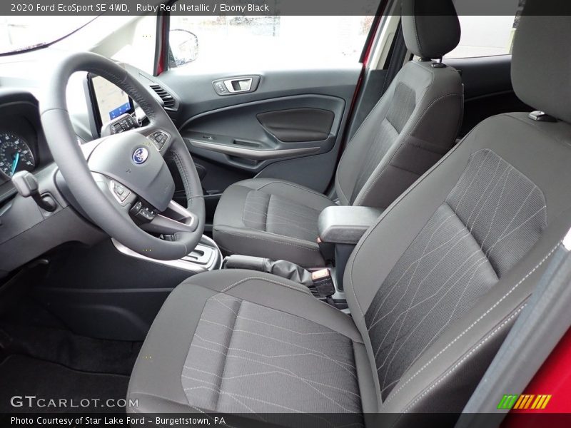 Ruby Red Metallic / Ebony Black 2020 Ford EcoSport SE 4WD