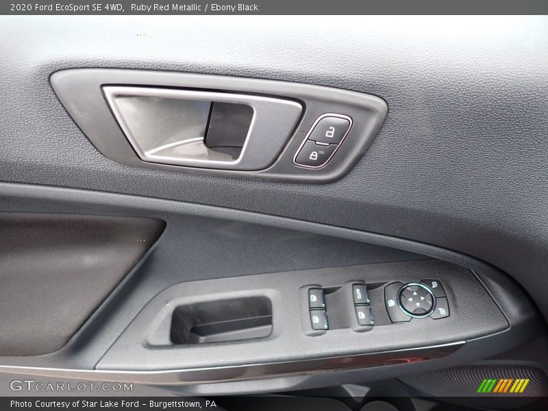 Ruby Red Metallic / Ebony Black 2020 Ford EcoSport SE 4WD