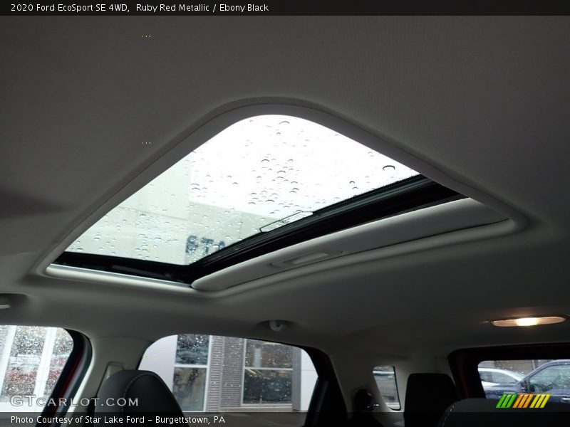 Ruby Red Metallic / Ebony Black 2020 Ford EcoSport SE 4WD