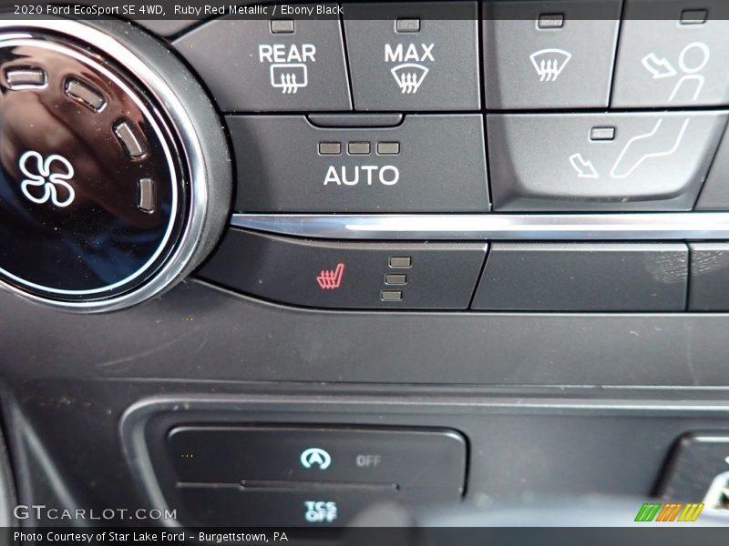 Ruby Red Metallic / Ebony Black 2020 Ford EcoSport SE 4WD