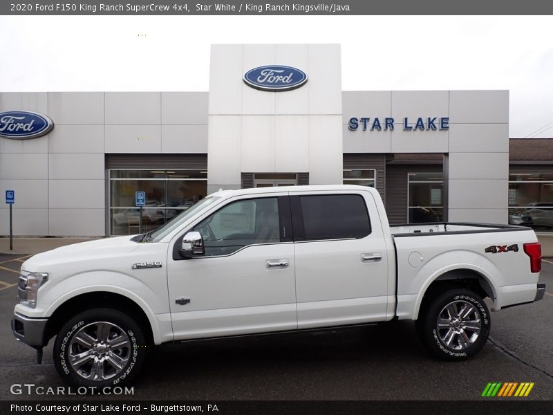 Star White / King Ranch Kingsville/Java 2020 Ford F150 King Ranch SuperCrew 4x4