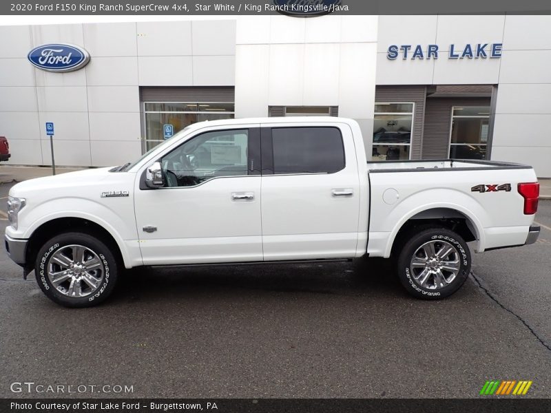 Star White / King Ranch Kingsville/Java 2020 Ford F150 King Ranch SuperCrew 4x4