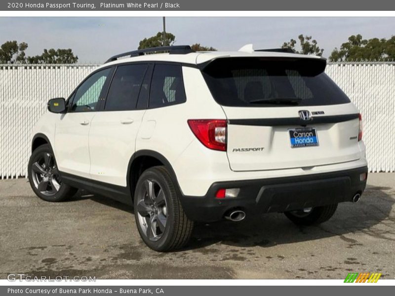 Platinum White Pearl / Black 2020 Honda Passport Touring