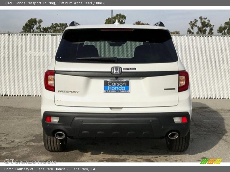 Platinum White Pearl / Black 2020 Honda Passport Touring