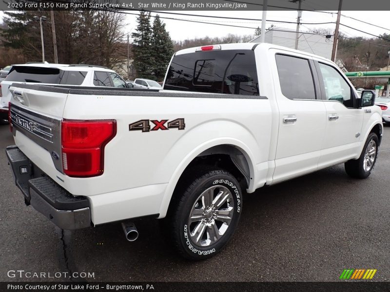 Star White / King Ranch Kingsville/Java 2020 Ford F150 King Ranch SuperCrew 4x4