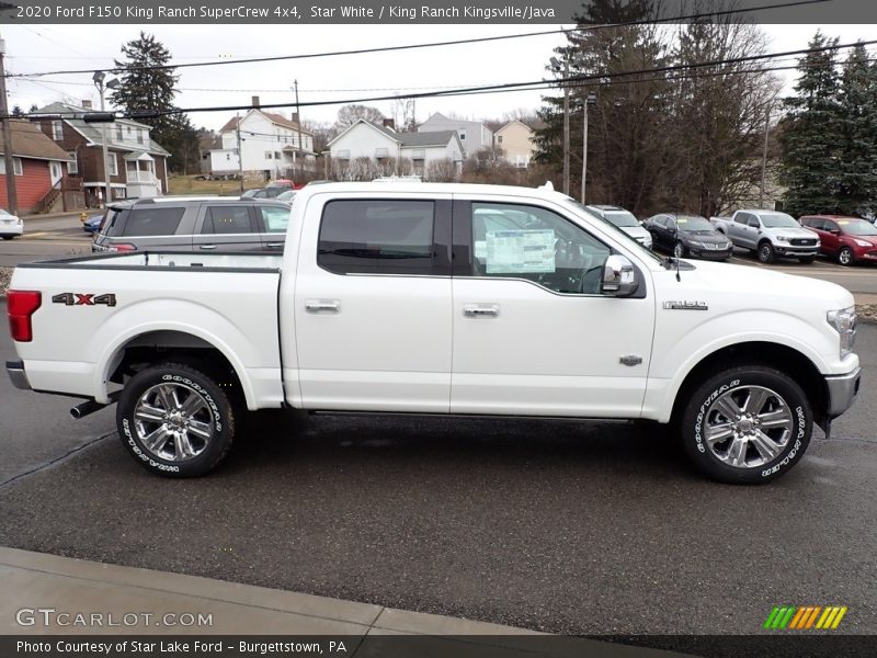  2020 F150 King Ranch SuperCrew 4x4 Star White