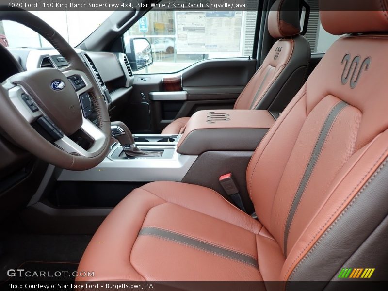 Front Seat of 2020 F150 King Ranch SuperCrew 4x4