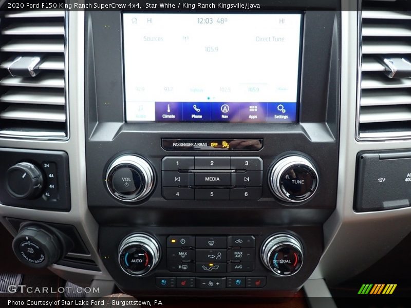 Star White / King Ranch Kingsville/Java 2020 Ford F150 King Ranch SuperCrew 4x4
