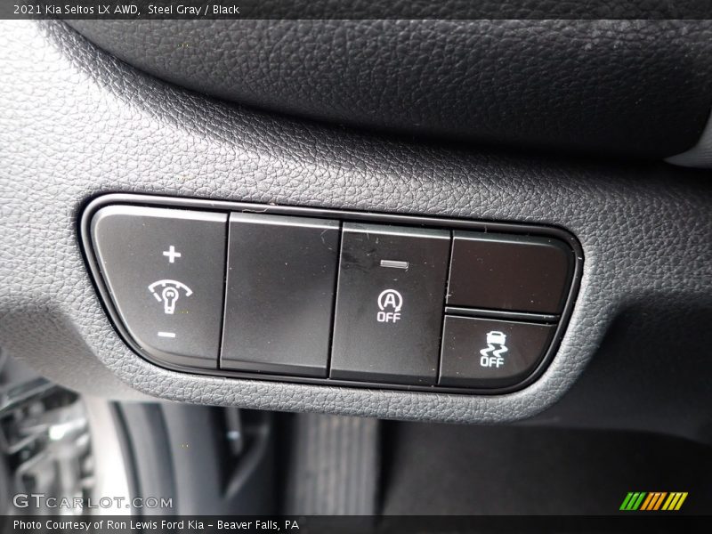 Steel Gray / Black 2021 Kia Seltos LX AWD