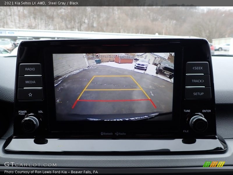 Steel Gray / Black 2021 Kia Seltos LX AWD