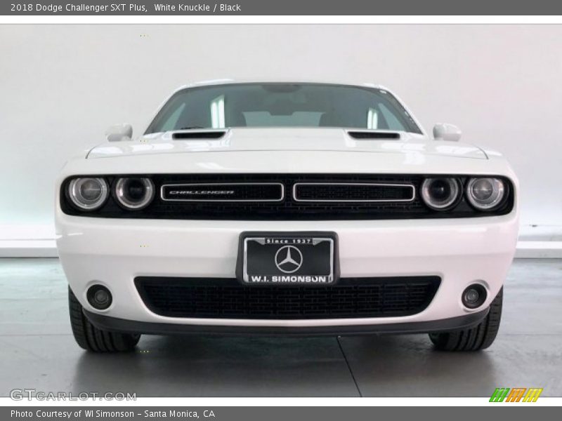 White Knuckle / Black 2018 Dodge Challenger SXT Plus