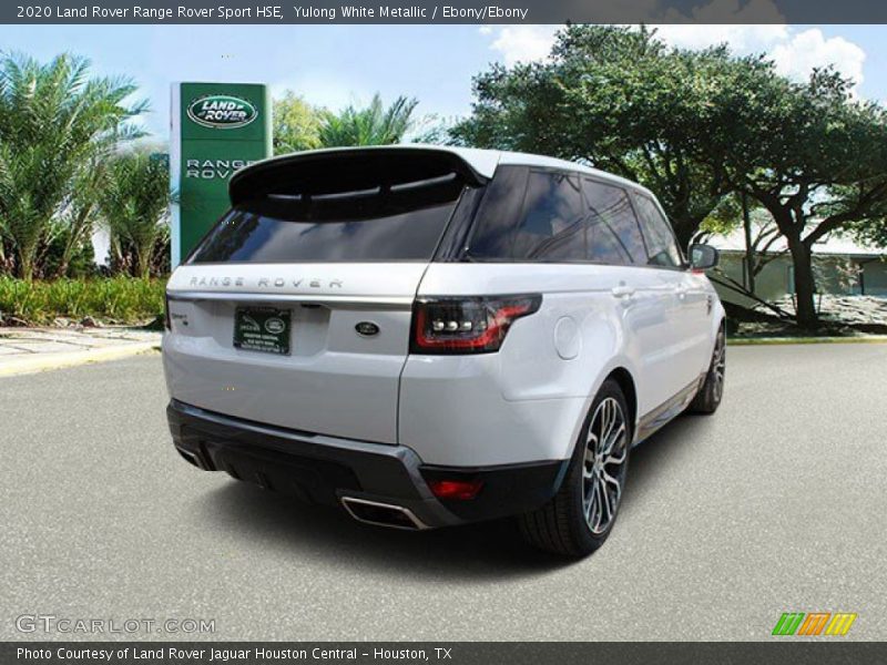 Yulong White Metallic / Ebony/Ebony 2020 Land Rover Range Rover Sport HSE