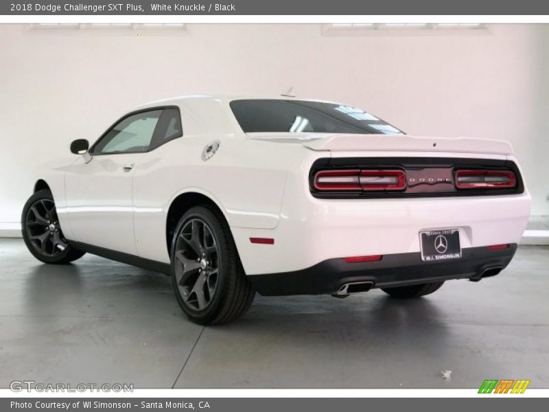 White Knuckle / Black 2018 Dodge Challenger SXT Plus