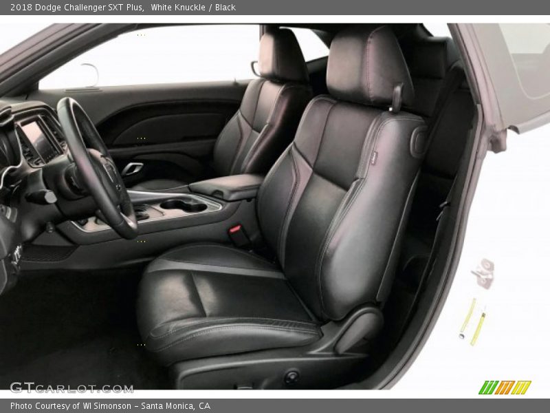 Front Seat of 2018 Challenger SXT Plus