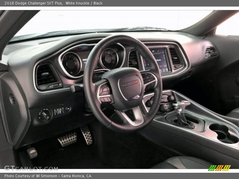 White Knuckle / Black 2018 Dodge Challenger SXT Plus