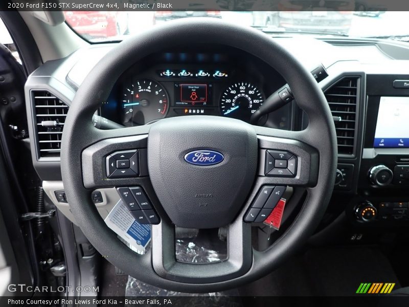 Magnetic / Black 2020 Ford F150 STX SuperCrew 4x4