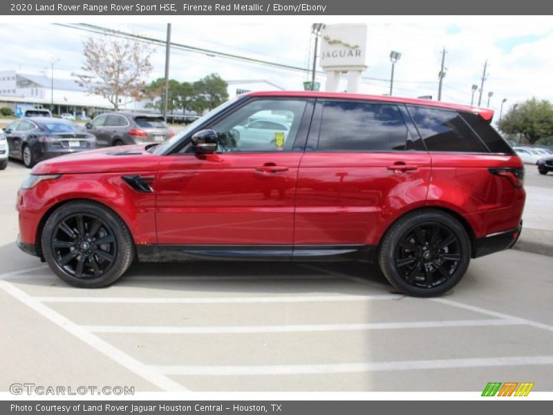 Firenze Red Metallic / Ebony/Ebony 2020 Land Rover Range Rover Sport HSE