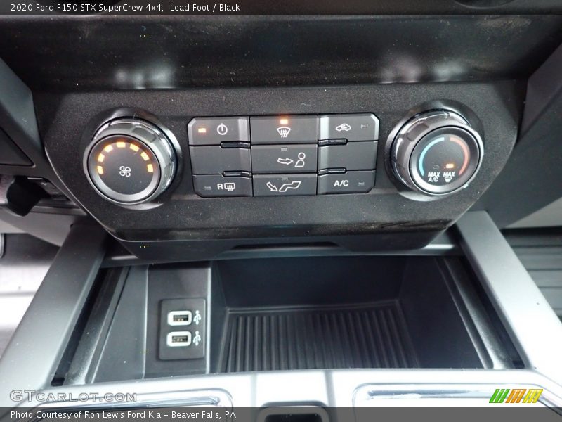 Controls of 2020 F150 STX SuperCrew 4x4