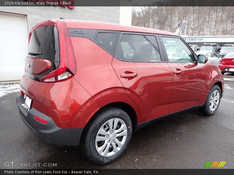 Mars Orange / Black 2020 Kia Soul LX