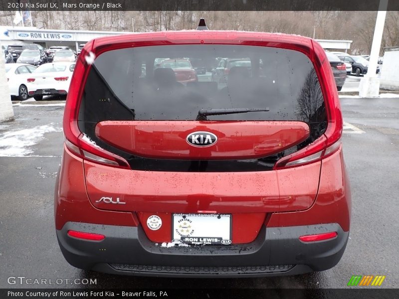 Mars Orange / Black 2020 Kia Soul LX
