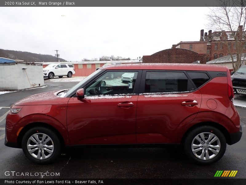 Mars Orange / Black 2020 Kia Soul LX