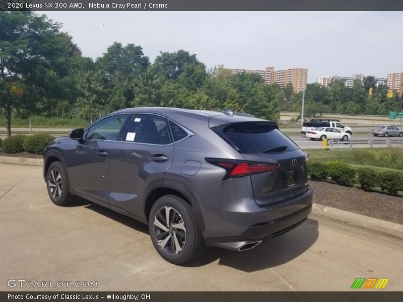 Nebula Gray Pearl / Creme 2020 Lexus NX 300 AWD