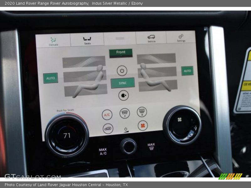 Indus Silver Metallic / Ebony 2020 Land Rover Range Rover Autobiography