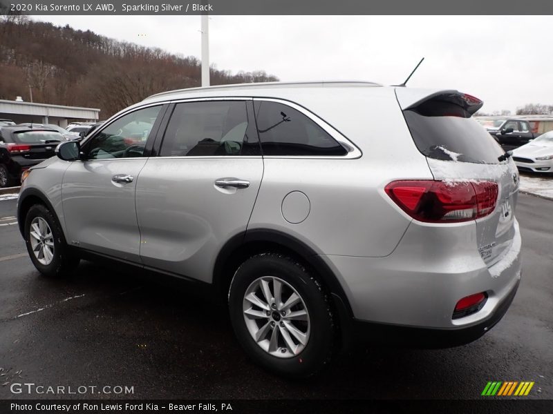 Sparkling Silver / Black 2020 Kia Sorento LX AWD