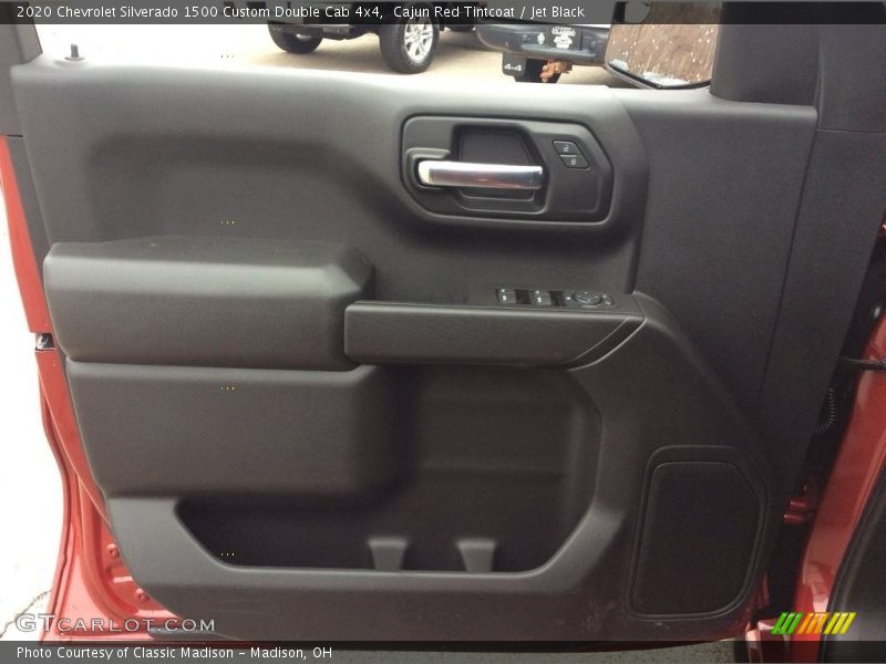 Cajun Red Tintcoat / Jet Black 2020 Chevrolet Silverado 1500 Custom Double Cab 4x4