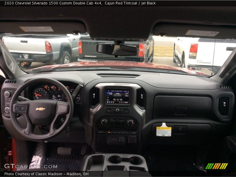 Dashboard of 2020 Silverado 1500 Custom Double Cab 4x4